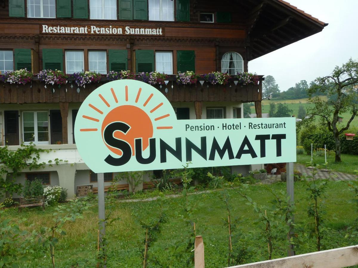 Hotel Restaurant Sunnmatt Aeschi Bei Spiez Luaran gambar