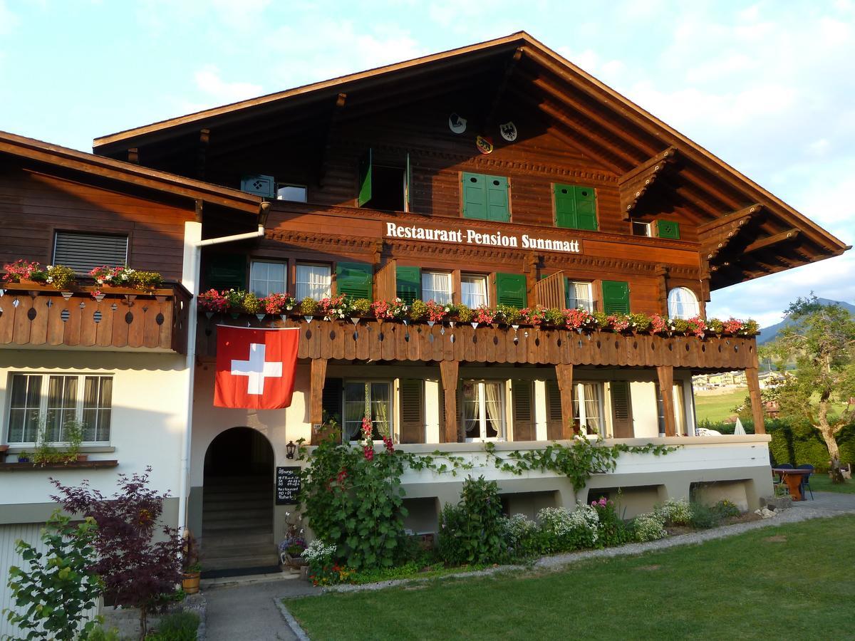 Hotel Restaurant Sunnmatt Aeschi Bei Spiez Luaran gambar